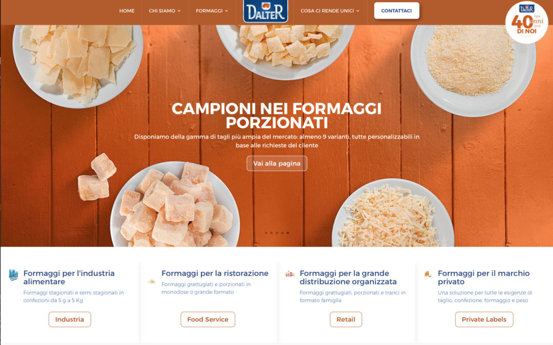 Dalter Alimentari Website