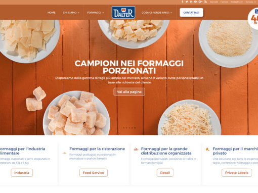 Dalter Alimentari Website