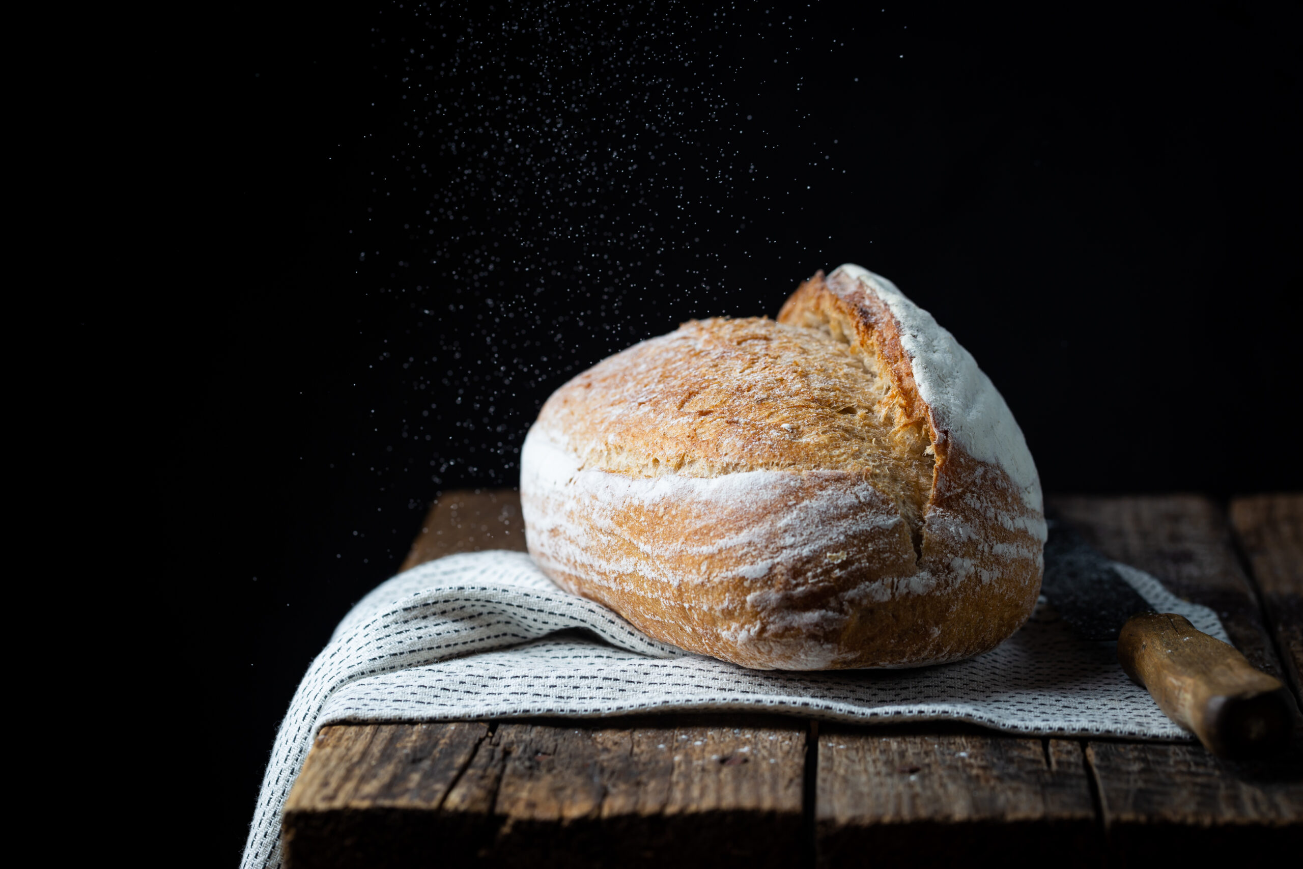 Fresh homemade bread